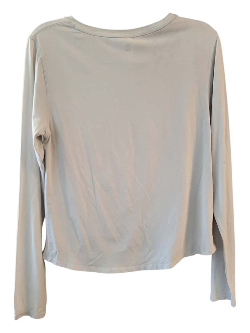 Lululemon Athletica Pleats and Thank you Long Sleeve Shirt In 'Vapor' - Size 8 - Picture 4 of 6
